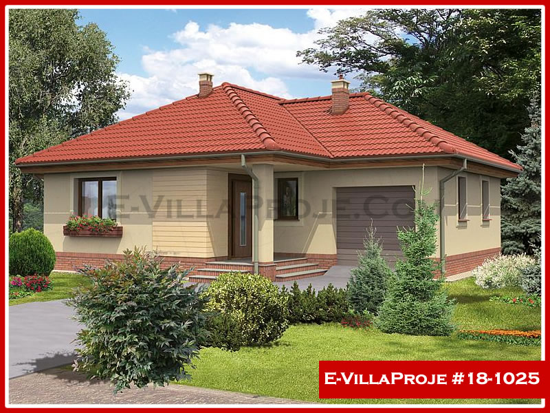 Model 18-1025 — 100 m², 1 storey - 18-1025