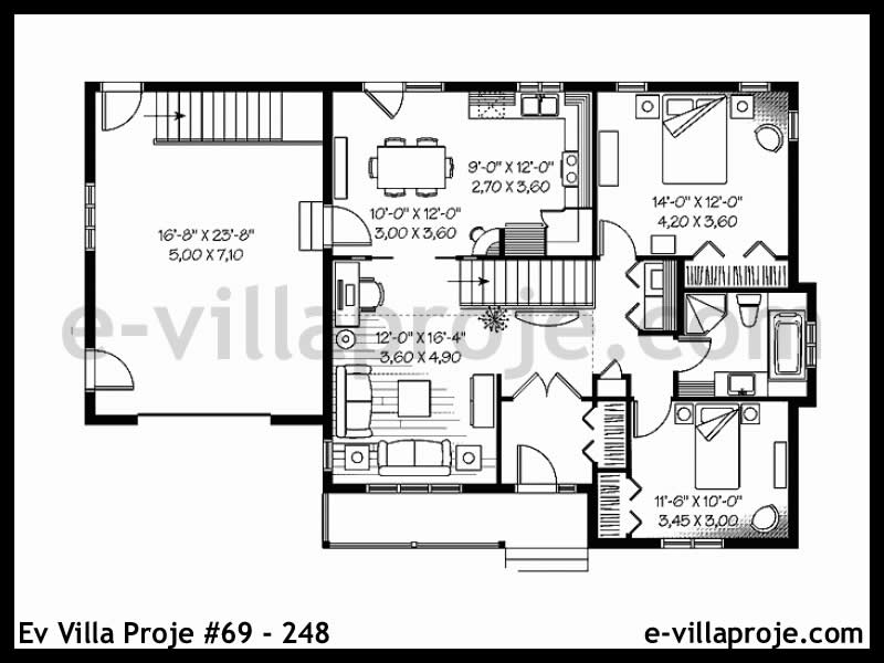 Model 69-248 — 101 m², 1 storey thumbnail 2