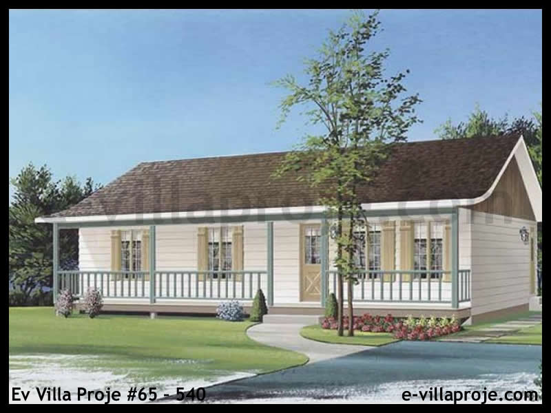 Model 65-540 — 102 m², 1 storey - 65-540