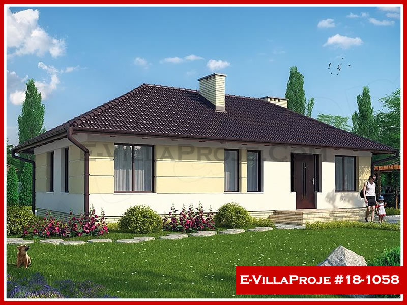 Model 18-1058 — 102 m², 1 storey