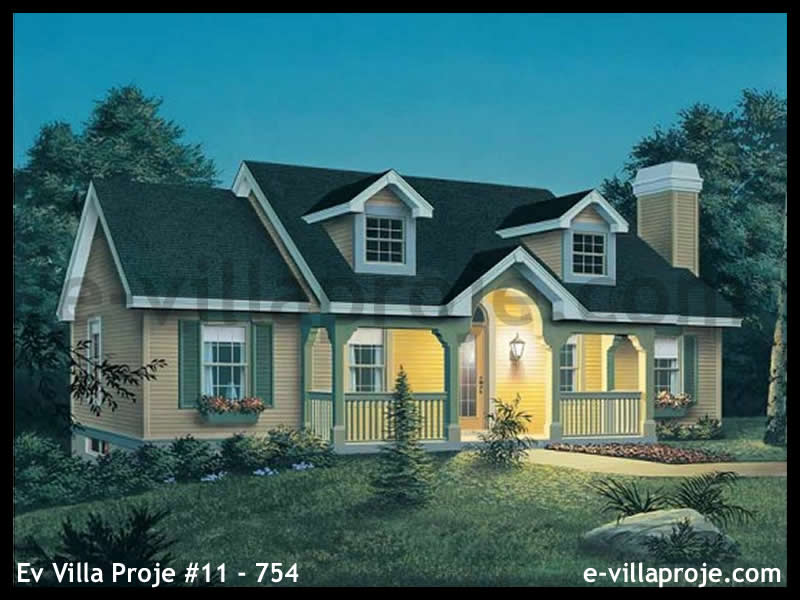 Model 11-754 — 103 m², 1 storey - 11-754