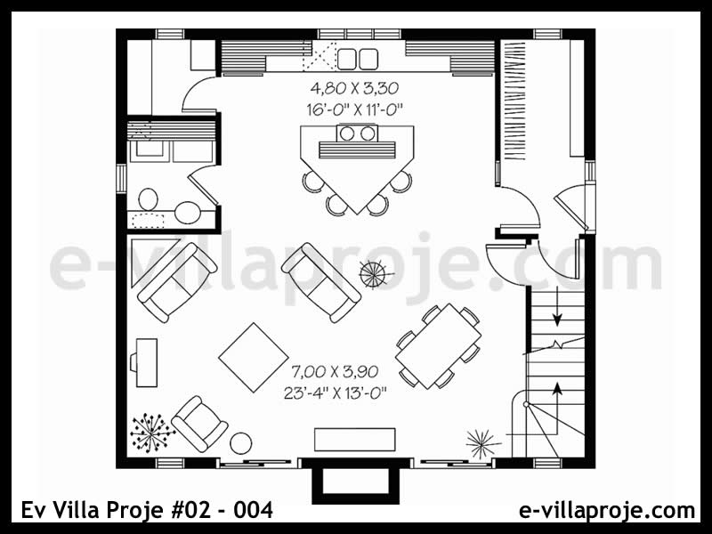Model 02-004 — 104 m², 2 storeys thumbnail 2