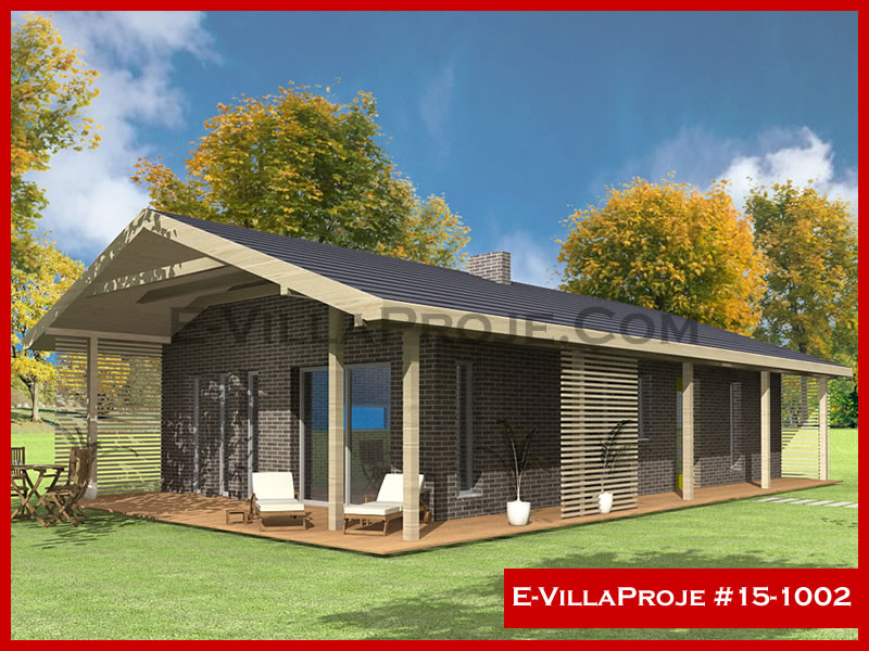 Model 15-1002 — 104 m², 1 storey - 15-1002