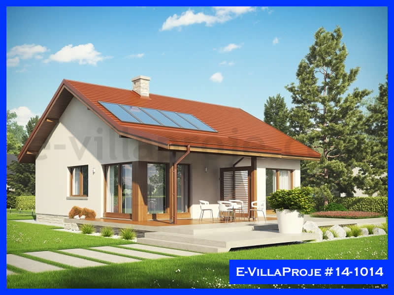 Model 14-1014 — 104 m², 1 storey - 14-1014