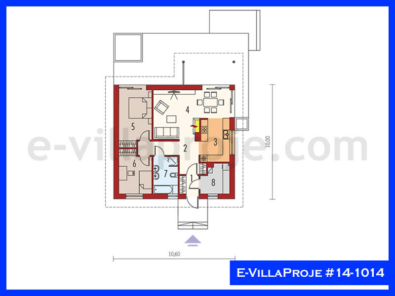Model 14-1014 — 104 m², 1 storey thumbnail 2