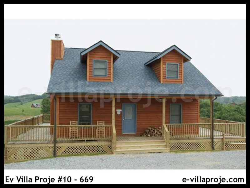 Model 10-669 — 105 m², 2 storeys - 10-669