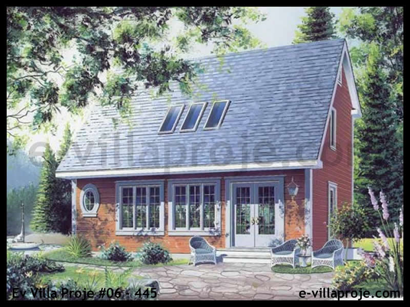 Model 06-445 — 106 m², 2 storeys - 06-445