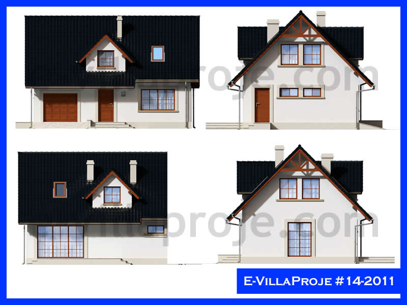 Model 14-2011 — 106 m², 2 storeys thumbnail 5