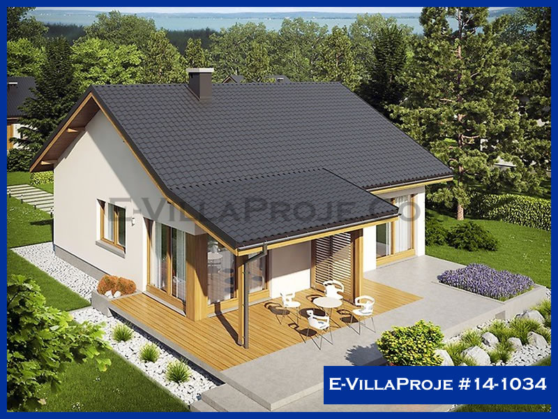 Model 14-1034 — 106 m², 1 storey - 14-1034