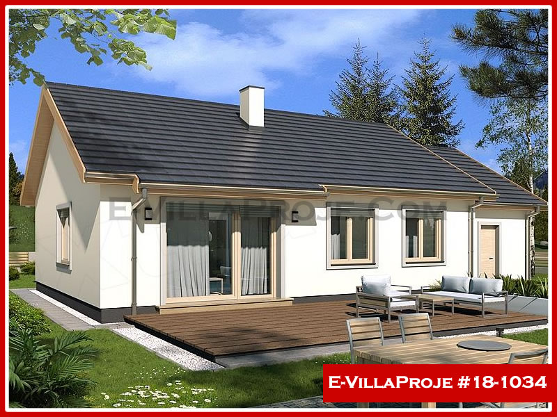 Model 18-1034 — 106 m², 1 storey - 18-1034
