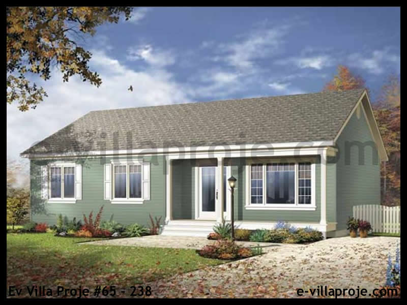 Model 65-238 — 107 m², 1 storey - 65-238