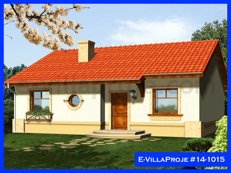 Model 14-1015 — 107 m², 1 storey - 14-1015