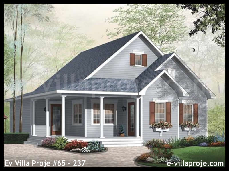 Model 65-237 — 107 m², 1 storey - 65-237