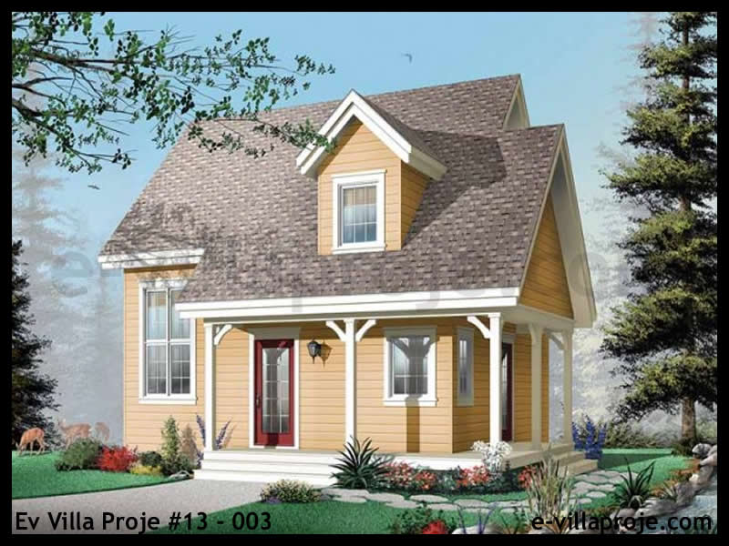 Model 13-003 — 108 m², 2 storeys - 13-003