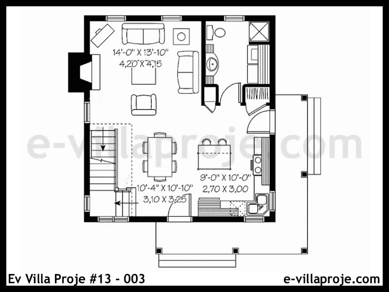 Model 13-003 — 108 m², 2 storeys thumbnail 2