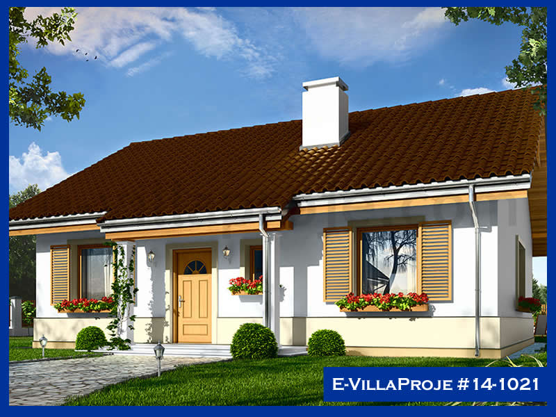 Model 14-1021 — 108 m², 1 storey - 14-1021