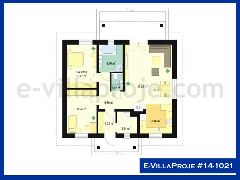 Model 14-1021 — 108 m², 1 storey thumbnail 2
