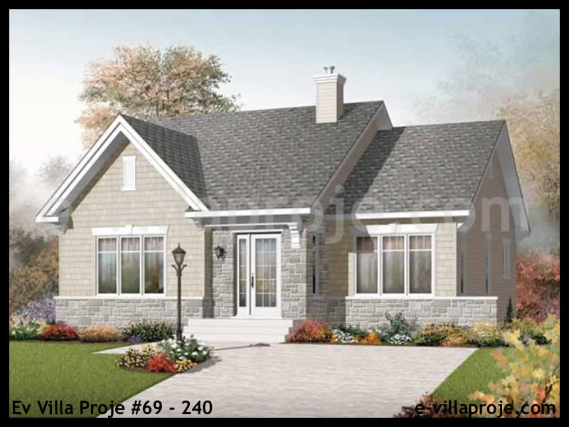 Model 69-240 — 109 m², 1 storey - 69-240