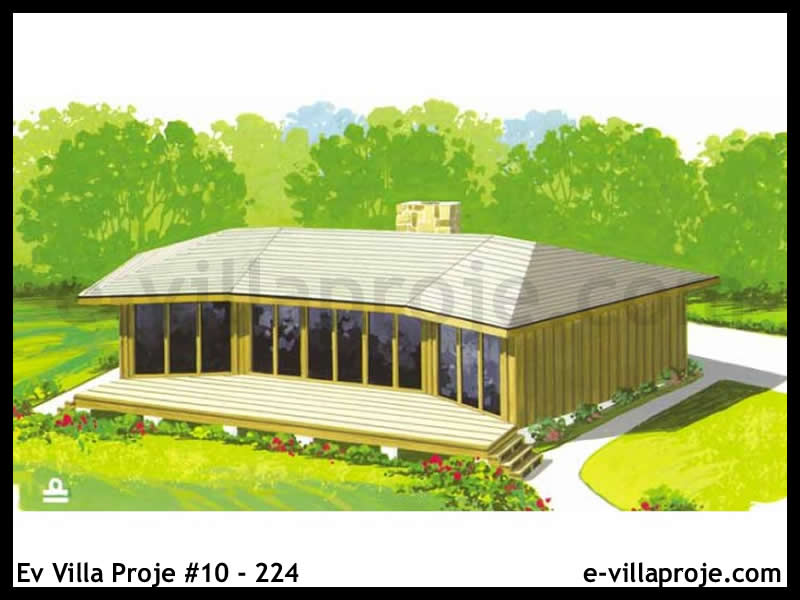 Model 10-224 — 109 m², 1 storey - 10-224