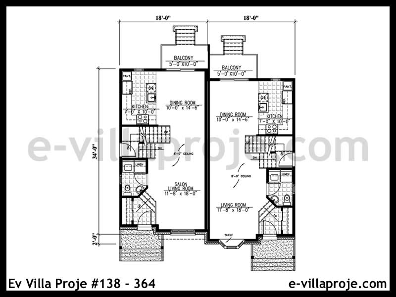 Model 138-364 — 110 m², 2 storeys thumbnail 2