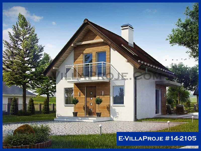 Model 14-2105 — 110 m², 2 storeys - 14-2105