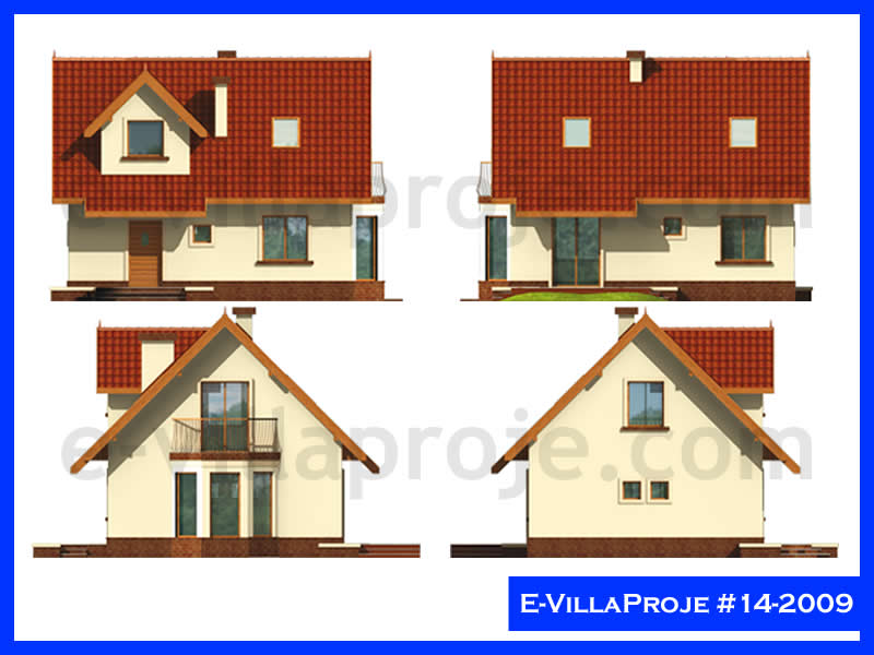 Model 14-2009 — 110 m², 2 storeys thumbnail 5
