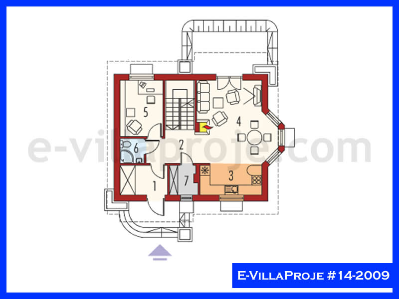 Model 14-2009 — 110 m², 2 storeys thumbnail 2