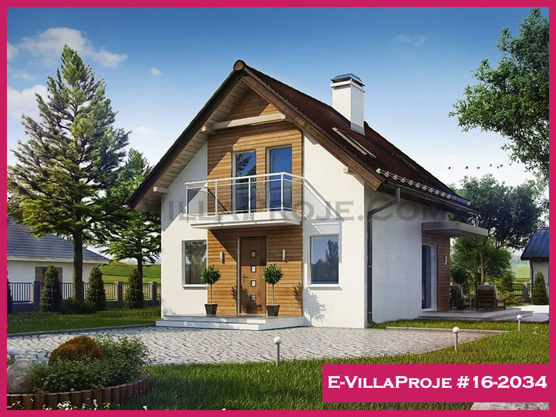 Model 16-2034 — 111 m², 2 storeys - 16-2034