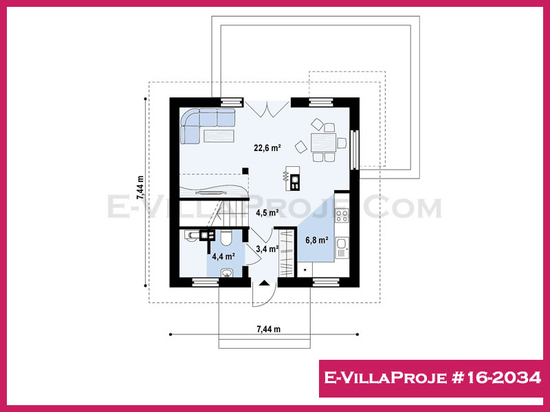 Model 16-2034 — 111 m², 2 storeys thumbnail 2