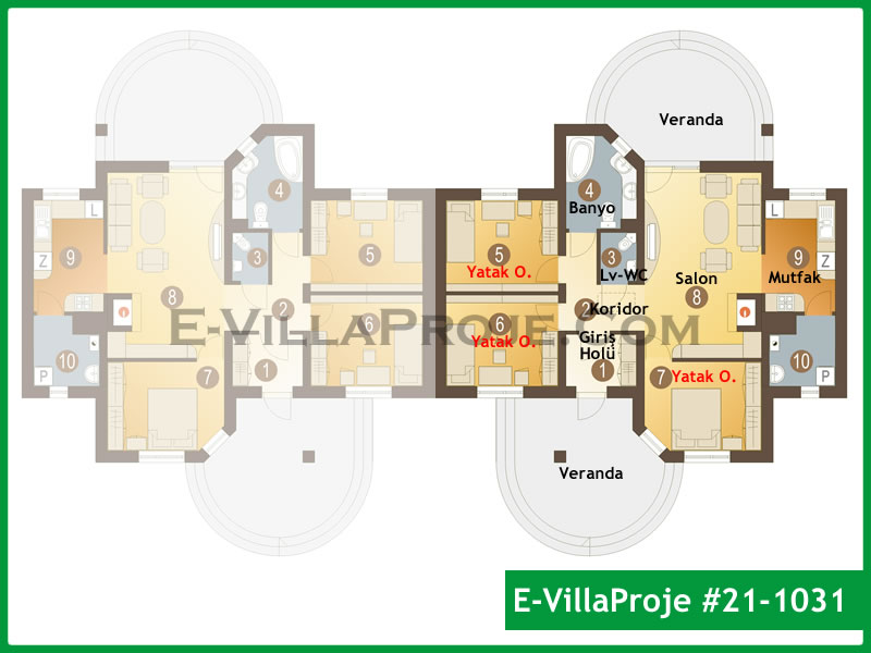 Model 21-1031 — 111 m², 1 storey thumbnail 2