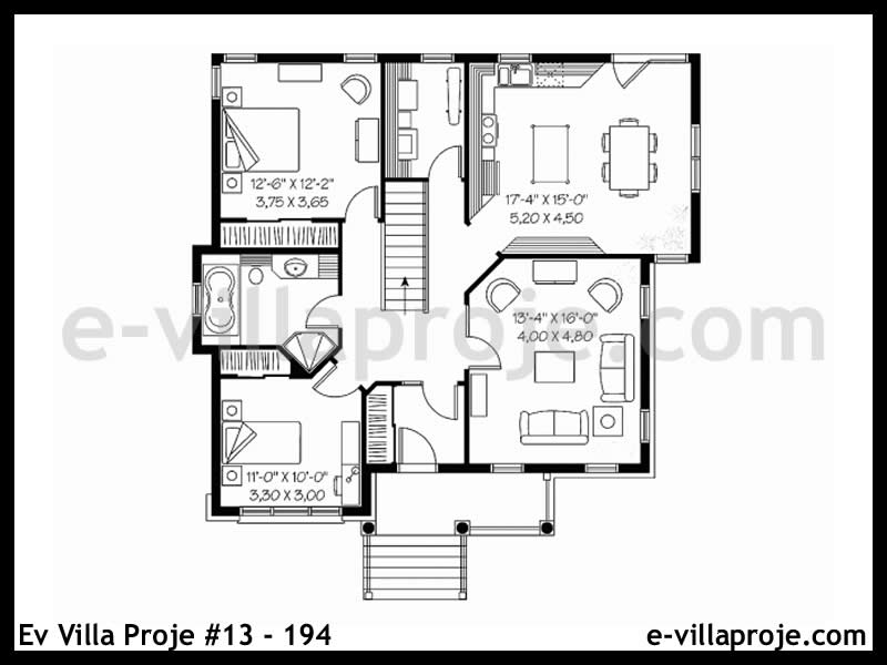 Model 13-194 — 111 m², 1 storey thumbnail 2
