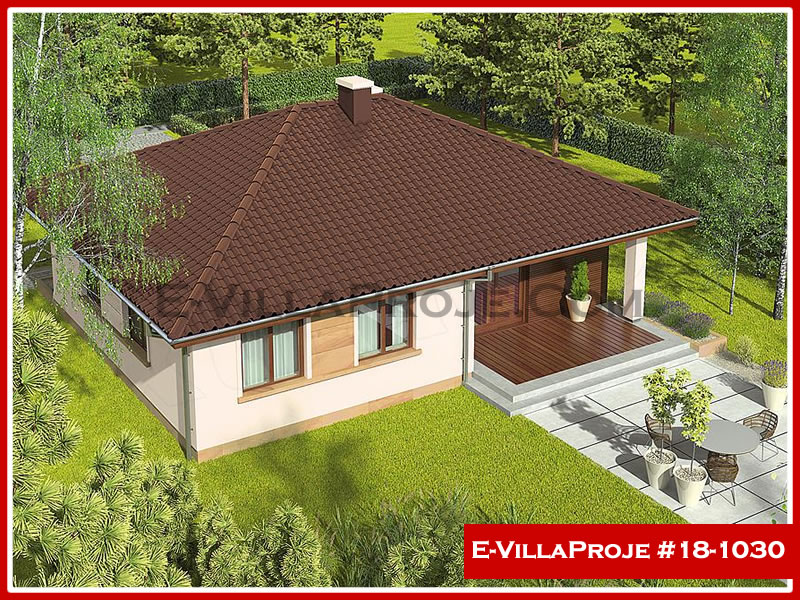 Model 18-1030 — 111 m², 1 storey