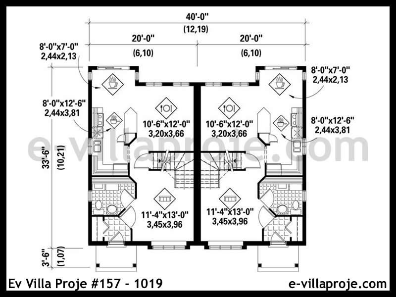 Model 157-1019 — 112 m², 2 storeys thumbnail 2