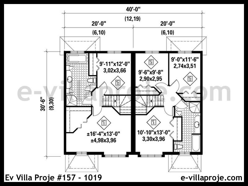 Model 157-1019 — 112 m², 2 storeys thumbnail 3