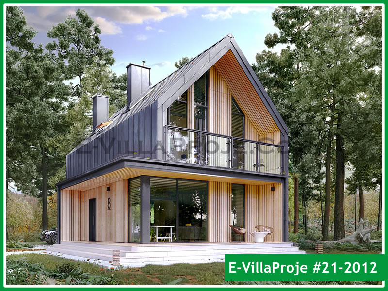 Model 21-2012 — 112 m², 2 storeys - 21-2012