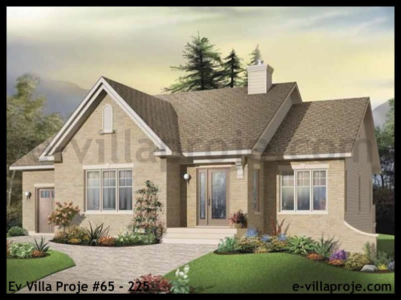Model 65-225 — 112 m², 1 storey - 65-225