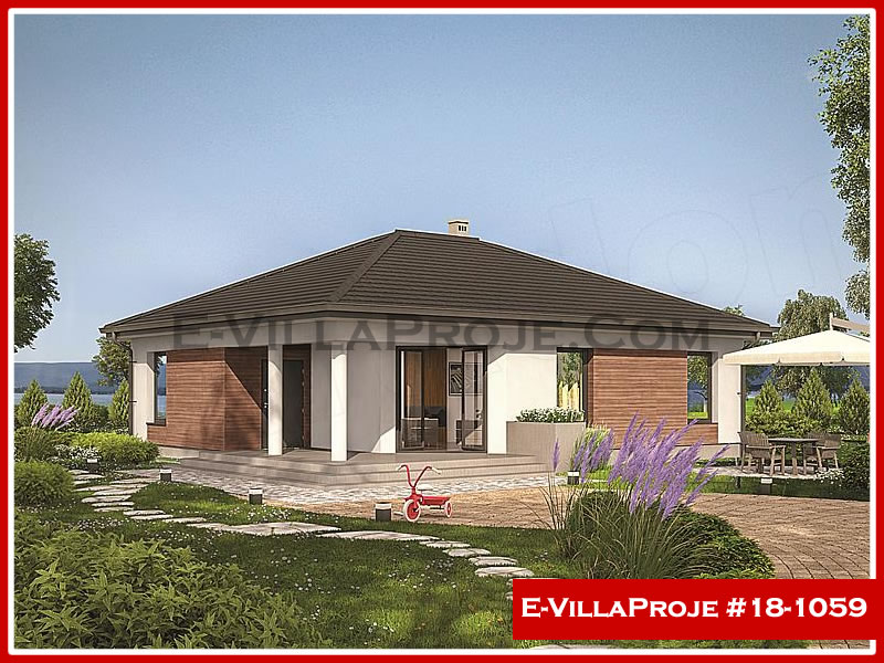 Model 18-1059 — 112 m², 1 storey - 18-1059