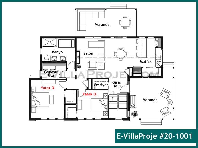 Model 20-1001 — 112 m², 1 storey thumbnail 2