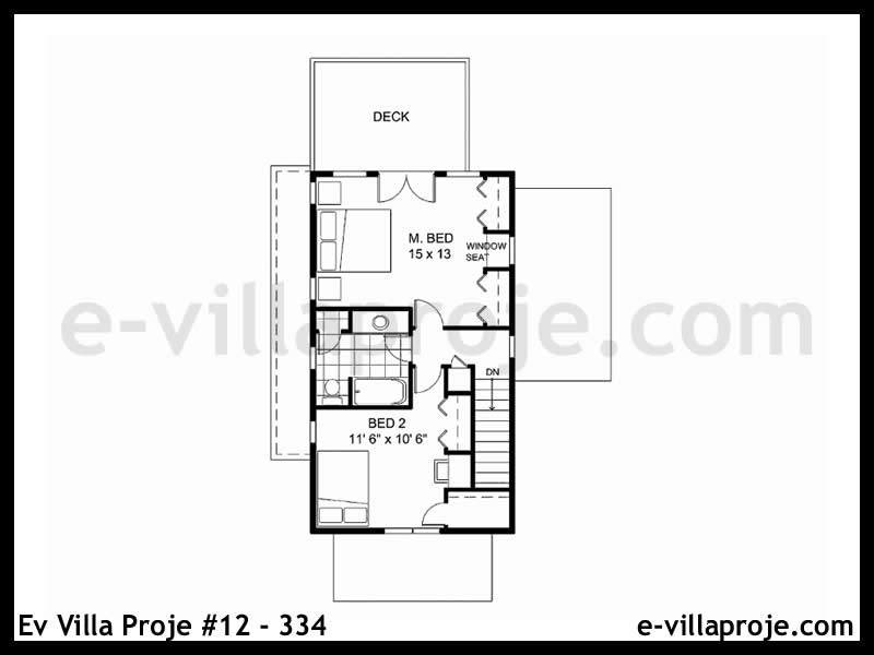 Modell 12-334 — 114 m², 2 Geschosse thumbnail 3