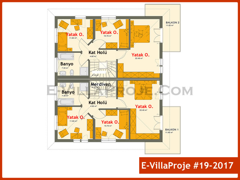 Model 19-2017 — 114 m², 2 storeys thumbnail 3