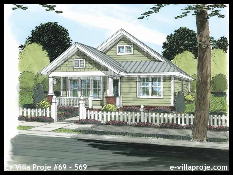 Model 69-569 — 114 m², 1 storey - 69-569