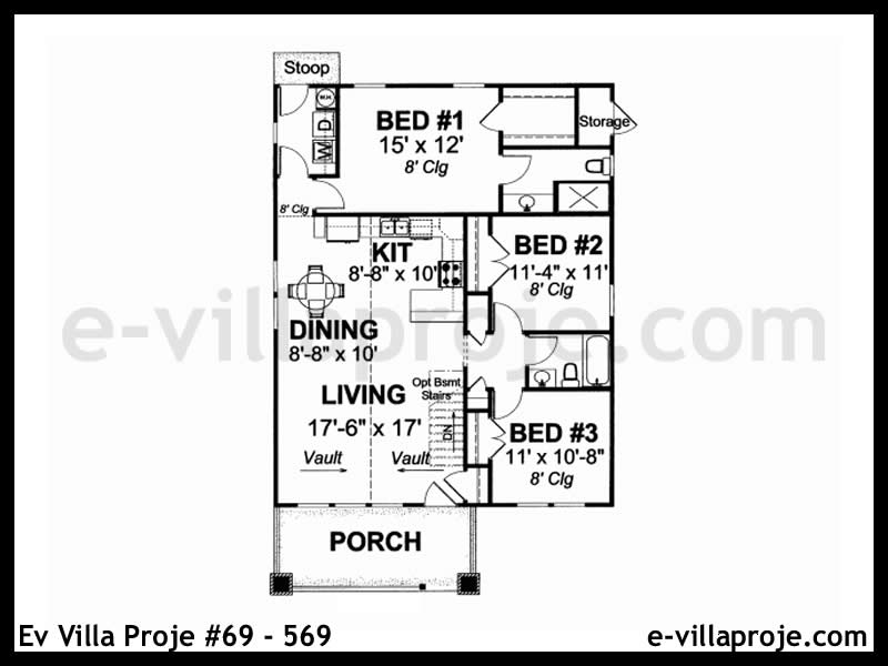 Model 69-569 — 114 m², 1 storey thumbnail 2