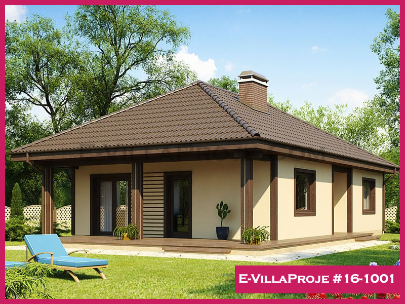 Model 16-1001 — 115 m², 1 storey - 16-1001