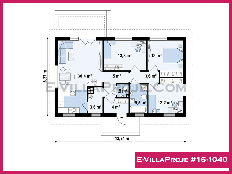 Model 16-1040 — 115 m², 1 Kat thumbnail 2
