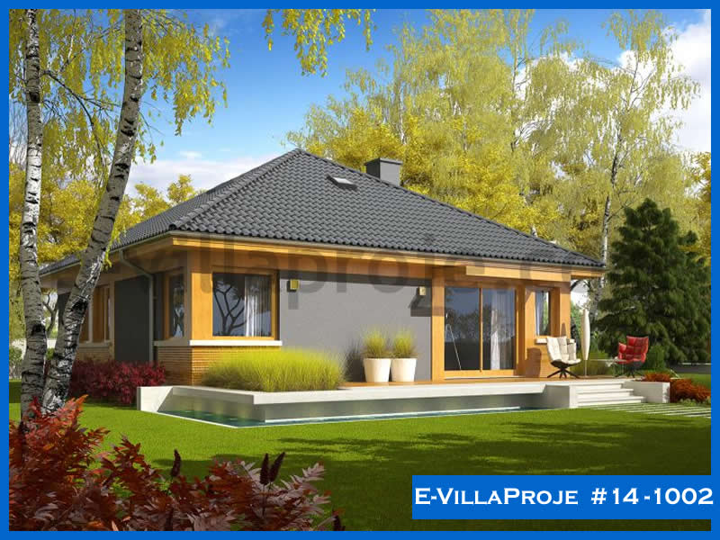 Model 14-1002 — 115 m², 1 storey - 14-1002
