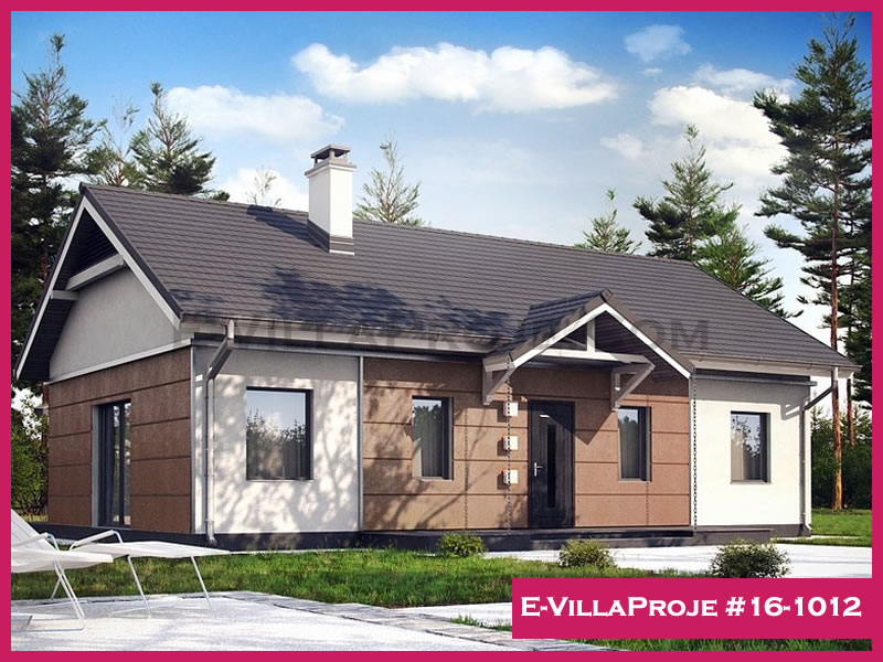 Model 16-1012 — 115 m², 1 storey - 16-1012