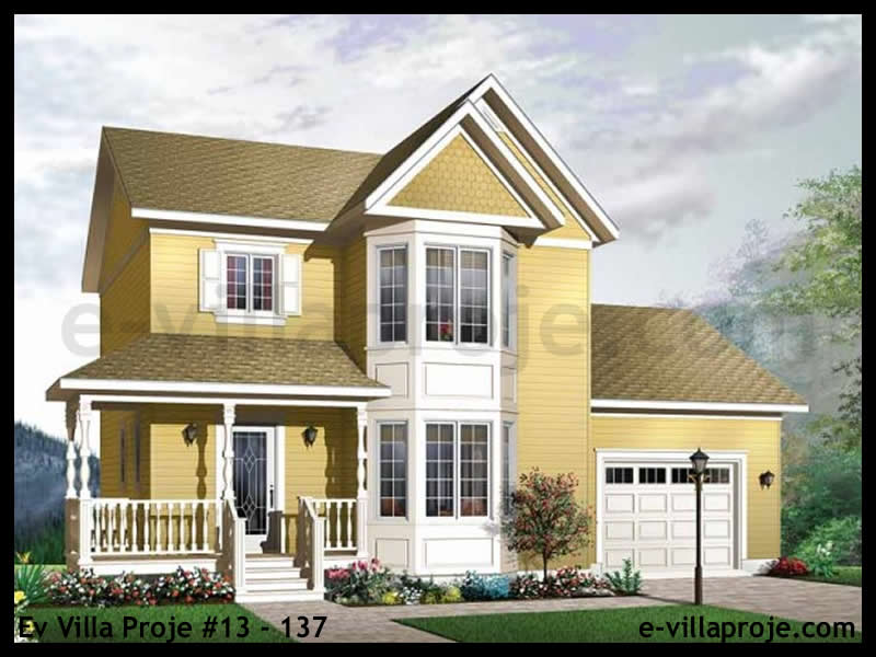 Model 13-137 — 116 m², 2 storeys - 13-137