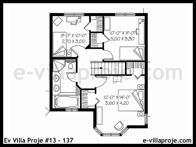 Model 13-137 — 116 m², 2 storeys thumbnail 3