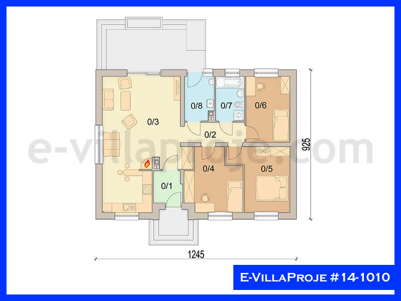 Model 14-1010 — 116 m², 1 storey thumbnail 2
