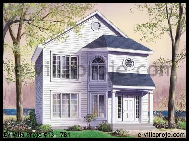 Model 13-781 — 117 m², 2 storeys - 13-781